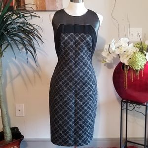 Carmen Marc Valvo black & silver dress Size 14